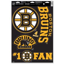 Boston Bruins - Multi Use Big 4 NHL Decal Set