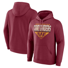 Washington Commanders - Geometric Chrome NFL Bluza s kapturem