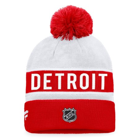 Detroit Red Wings - Authentic Pro Rink Cuffed NHL Zimní čepice