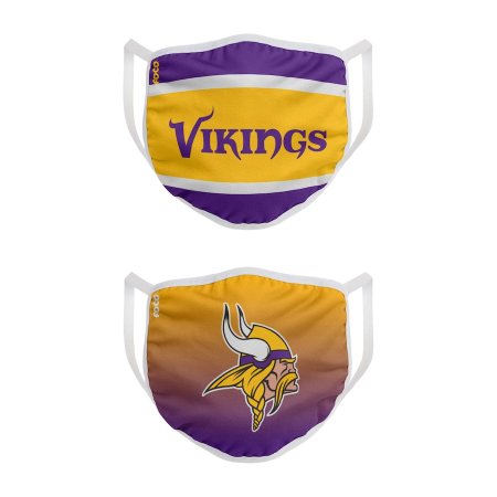 Minnesota Vikings - Colorblock 2-pack NFL Gesichtsmaske