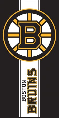 Boston Bruins - Belt Stripe NHL Beach Towel