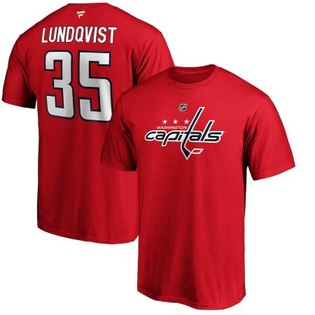 Washington Capitals - Henrik Lundqvist Stack NHL T-Shirt