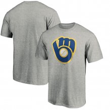 Milwaukee Brewers - Cooperstown Huntington Logo MLB T-Shirt