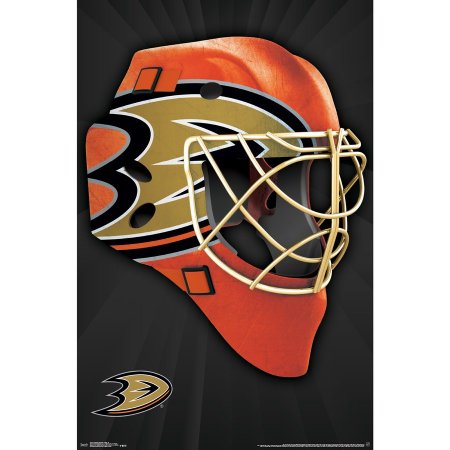 Anaheim Ducks - Mask NHL Plakát