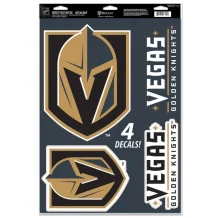 Vegas Golden Knights - Multi Use Big 4 NHL Decal Set