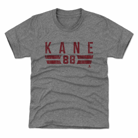 Detroit Red Wings Kinder - Patrick Kane Font Gray NHL T-Shirt