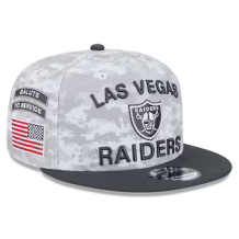 Las Vegas Raiders - 2024 Salute To Service 9Fifty NFL Hat