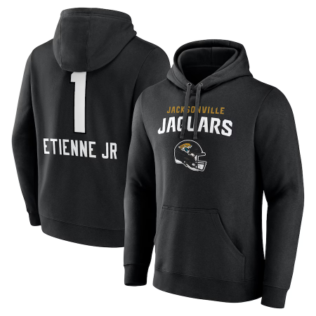 Jacksonville Jaguars - Travis Etienne Wordmark NFL Mikina s kapucí