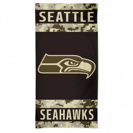 Seattle Seahawks - Camo Spectra NFL Beach Towel
