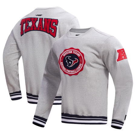 Houston Texans - Crest Emblem Pullover NFL Mikina s kapucí