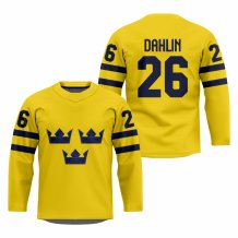 Švédsko - Rasmus Dahlin 2026 Hockey Replica Dres