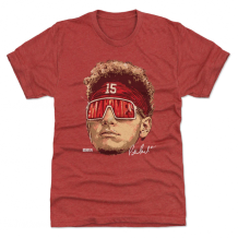 Kansas City Chiefs - Patrick Mahomes Sunglasses Red NFL T-Shirt