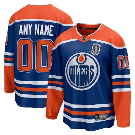 Edmonton Oilers - 2025 Stanley Cup Final Breakaway Home NHL Trikot/Name und Nummer