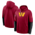 Washington Commanders - 2024 Sideline Club Pullover Burgundy NFL Bluza z kapturem