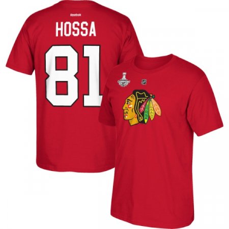 Chicago Blackhawks - Marian Hossa 2015 Stanley Cup Champions NHL Koszulka