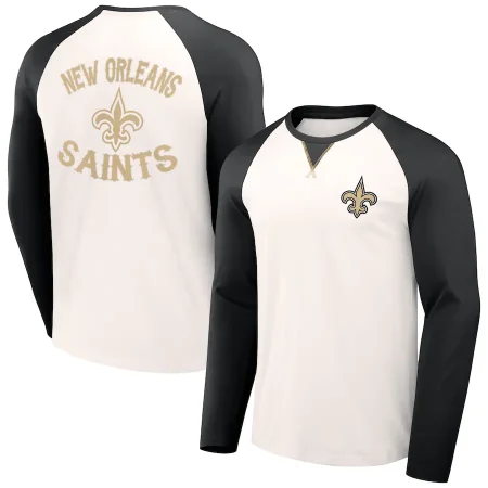 New Orleans Saints - DR Raglan NFL Tričko s dlouhým rukávem