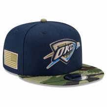 Oklahoma City Thunder - Flash Camo 9Fifty NBA Hat