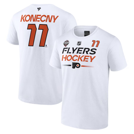 Philadelphia Flyers - Travis Konecny 2024 Stadium Series NHL T-Shirt