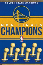 Golden State Warriors - NBA Champions Poster