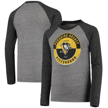 Pittsburgh Penguins Dziecia - Rink Splitter NHL Koszulka z długim rękawem