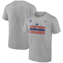 Edmonton Oilers - 2024 Western Conference Champs Locker NHL T-Shirt