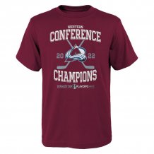 Colorado Avalanche Youth - 2022 Western Conference Champs NHL T-Shirt