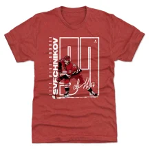 Carolina Hurricanes - Andrei Svechnikov Stretch Red NHL T-Shirt