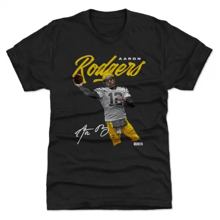 Green Bay Packers - Aaron Rodgers Script NFL T-Shirt