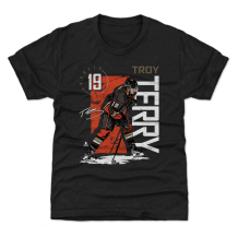 Anaheim Ducks Detské - Troy Terry Vintage Black NHL Tričko