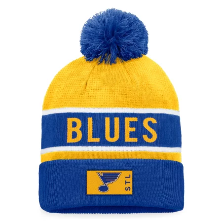 St. Louis Blues - Authentic Pro Rink Cuffed NHL Zimní čepice