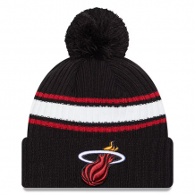 Miami Heat - White Stripe NBA Knit hat