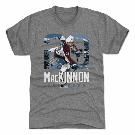 Colorado Avalanche - Nathan MacKinnon Landmark Gray NHL Koszulka