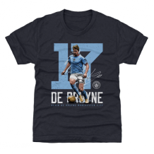 Manchester City Youth - Kevin De Bruyne Bold Number T-Shirt