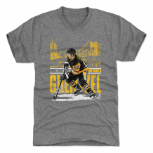 Pittsburgh Penguins - Jake Guentzel Skyline Gray NHL T-Shirt