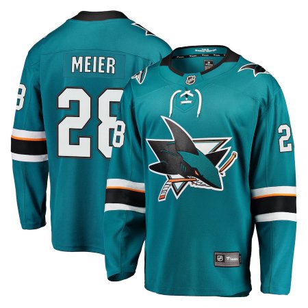 San Jose Sharks - Timo Meier Breakaway Home NHL Dres - Veľkosť: 3XL