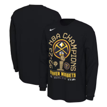 Denver Nuggets - 2023 Champs Locker Room NBA Tričko s dlhým rukávom