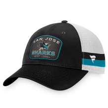 San Jose Sharks - Fundamental Stripe Trucker NHL Czapka