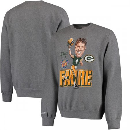 Green Bay Packers - Brett Favre Super Bowl MVP Caricature NFL Sweatshirt
