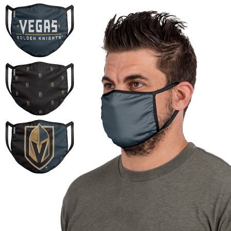 Vegas Golden Knights - Sport Team 3-pack NHL face mask