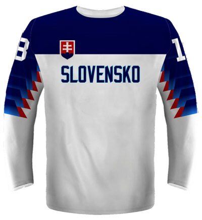 Slowakei Kinder - 2018 Replica Fan Trikot/Name und Nummer