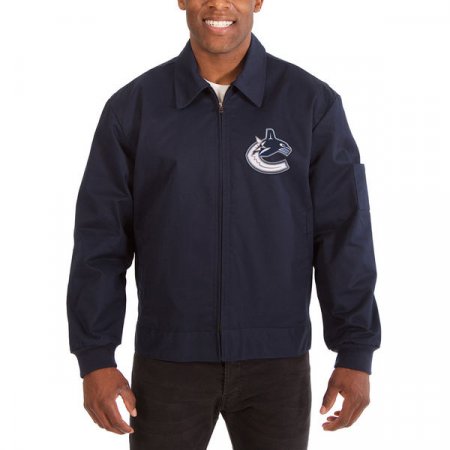 Vancouver Canucks - JH Design Cotton Twill Workwear NHL Kurtka