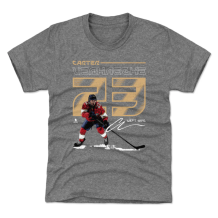 Florida Panthers Youth - Carter Verhaeghe Number Gray NHL T-Shirt