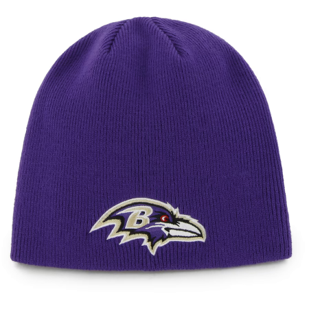 Baltimore Ravens - Secondary Logo Purple NFL Zimní čepice