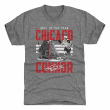 Chicago Blackhawks - Connor Bedard Goal Of The Year Gray NHL T-Shirt