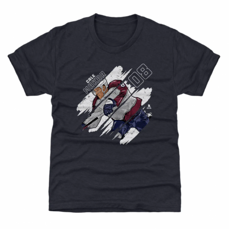 Colorado Avalanche Youth - Cale Makar Stripes NHL T-Shirt