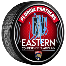 Florida Panthers - Aleksander Barkov 2025 Eastern Conference Champs NHL Puk