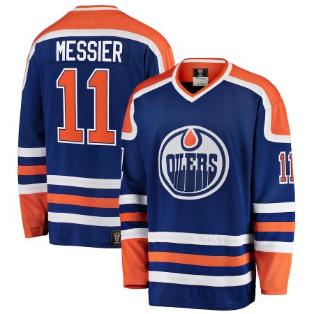 Edmonton Oilers - Mark Messier Retired Breakaway NHL Trikot - Größe: L