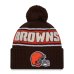 Cleveland Browns - 2024 Sideline Sport Brown NFL Zimní čepice