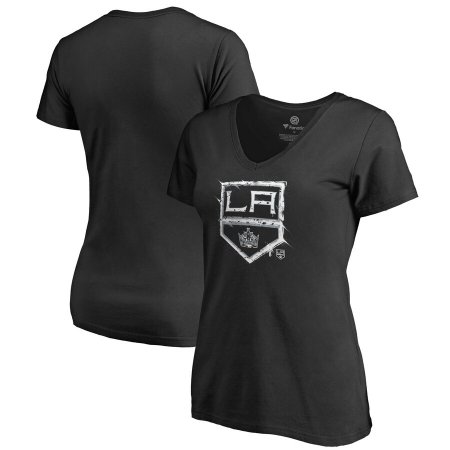 Ottawa Senators Ladies - Splatter Logo V-Neck NHL Tshirt