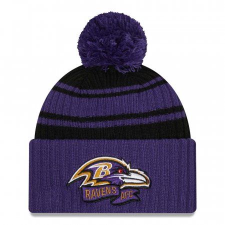 Baltimore Ravens - 2022 Sideline "P" NFL Zimná čiapka